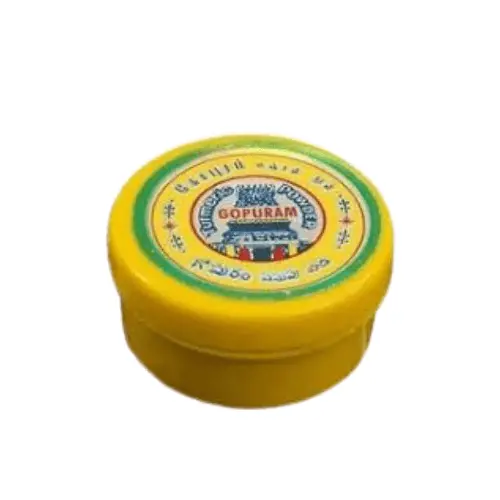 Gopuram Turmeric In Compact Tin – 5 Gram Travel-Friendly Size 1