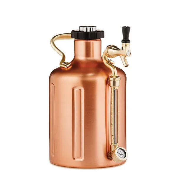 Growlerwerks Ukeg 128 Oz Pressurized Growler – Stainless Steel 1