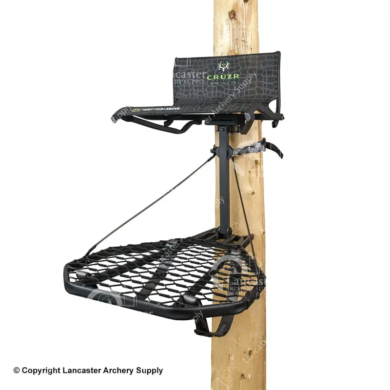 Hawk Cruzr Hang-On Treestand With Quiet Climbing Design 1