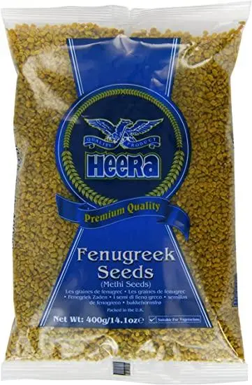 Heera Fenugreek (Methi) Seeds – 400G Pack 1
