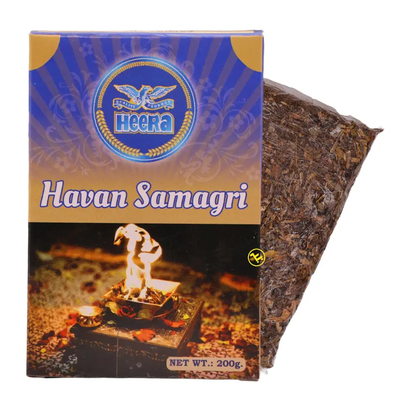 Heera Hawan Samagri – 200G Sacred Vedic Ritual Blend 1