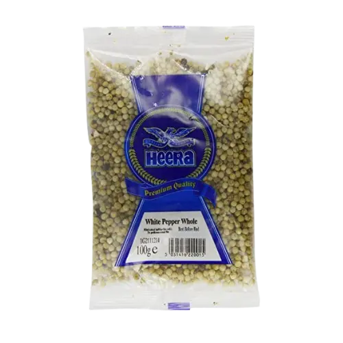 Heera Whole White Peppercorns – 100G Premium Spice For Subtle Heat And Earthy Depth 1