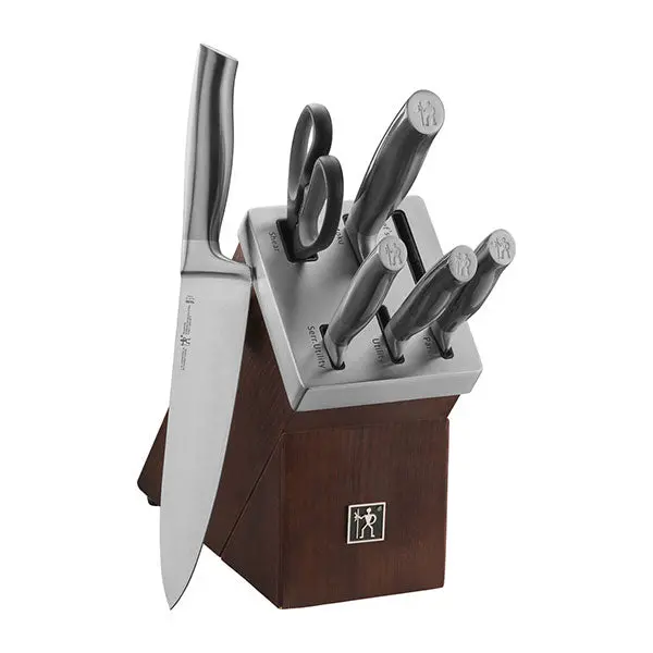 Henckels International Graphite 7-Piece Self-Sharpening Knife Block 1
