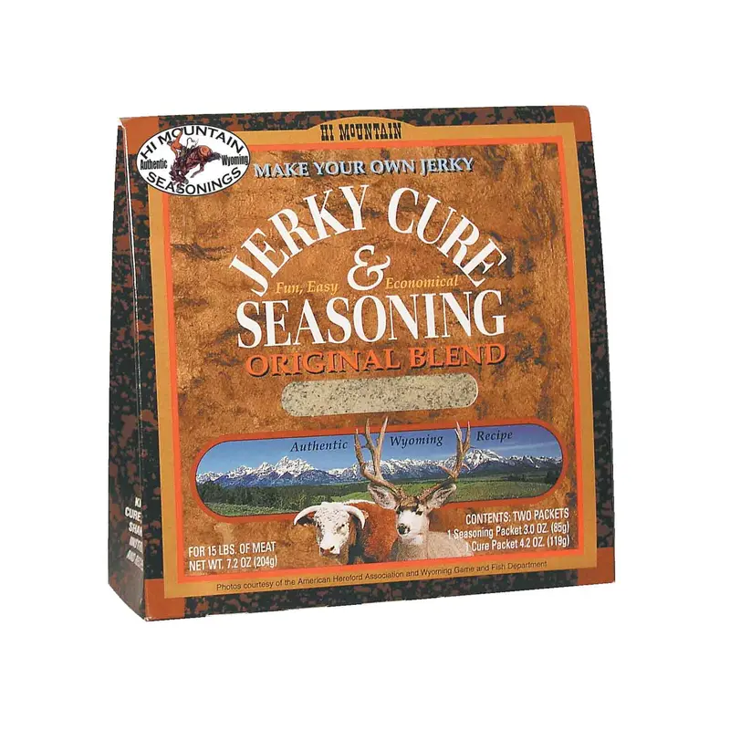 Hi Mountain Jerky Cure And Seasoning Kit – All-In-One Meat Curing Bundle 1