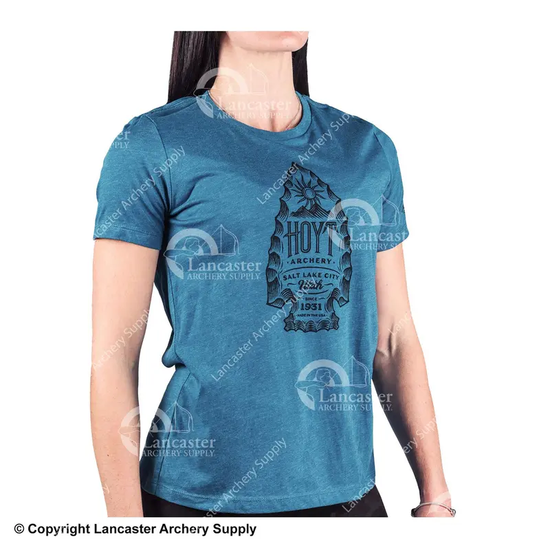 Hoyt Arrowhead Logo Tee – Ladies Cut 1