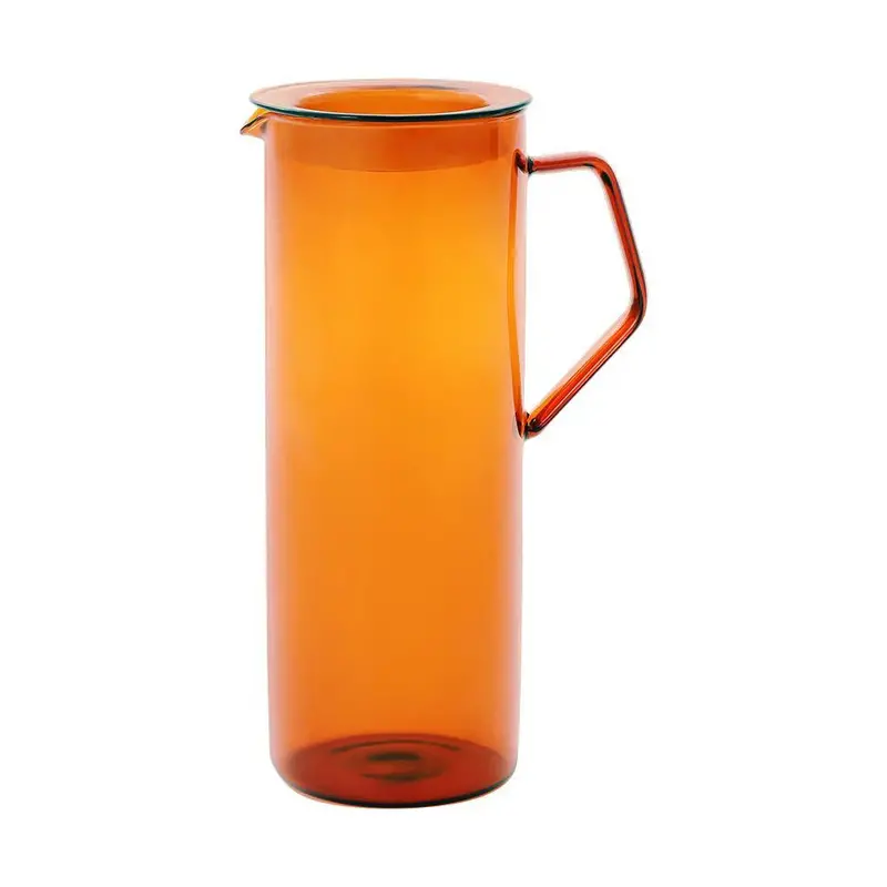 Kinto Amber Glass Water Pitcher 1