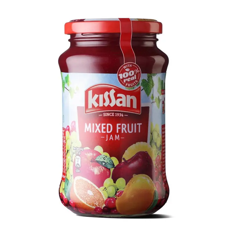 Kissan Mixed Fruit Jam – 500G Spreadable Breakfast Preserve 1