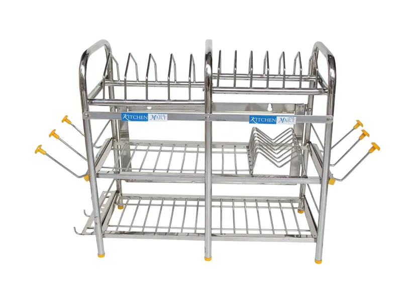 Kitchen Mart 18" × 21" Stainless Steel Kitchen Rack 1