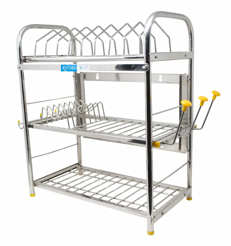 Kitchen Mart 21" × 18" Stainless Steel Kitchen Rack 1