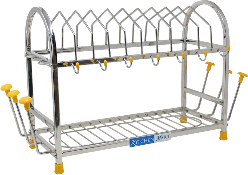 Kitchen Mart 5-In-1 Modular Stainless Steel Kitchen Rack 1