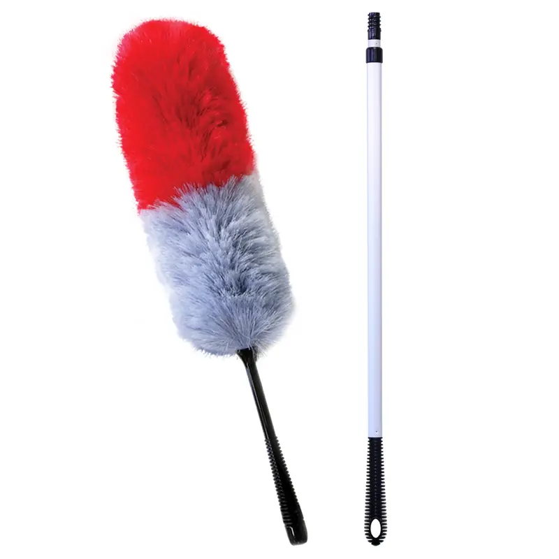 Kleva Miracle Magnetic Duster — Telescoping 2-Meter Pole + Strong Static-Charge Dust Capture 1