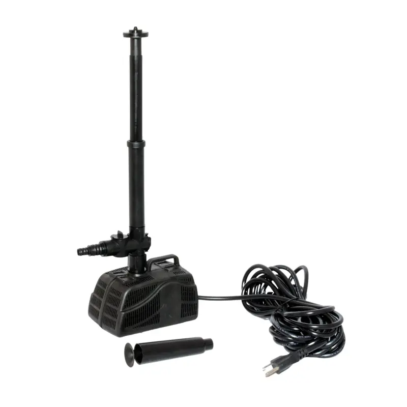 Koolscapes 340 Gph Filter-Free Pond Pump – Includes Water Bell & Double Daisy Nozzles For Custom Fountain Effects 1