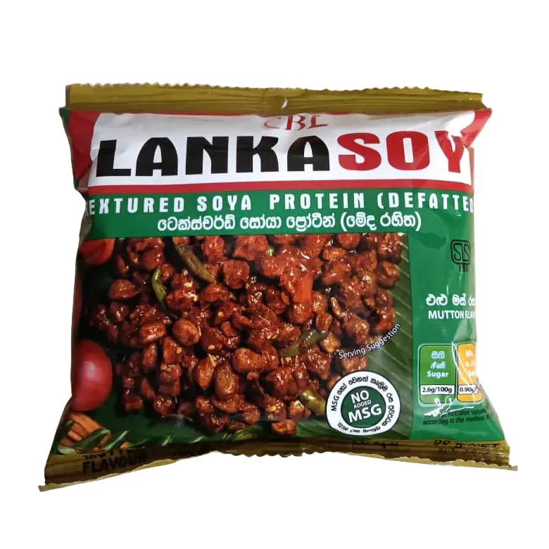 Lanka Soy Mutton-Style Flavor – 90G Meatless Savory Chew 1