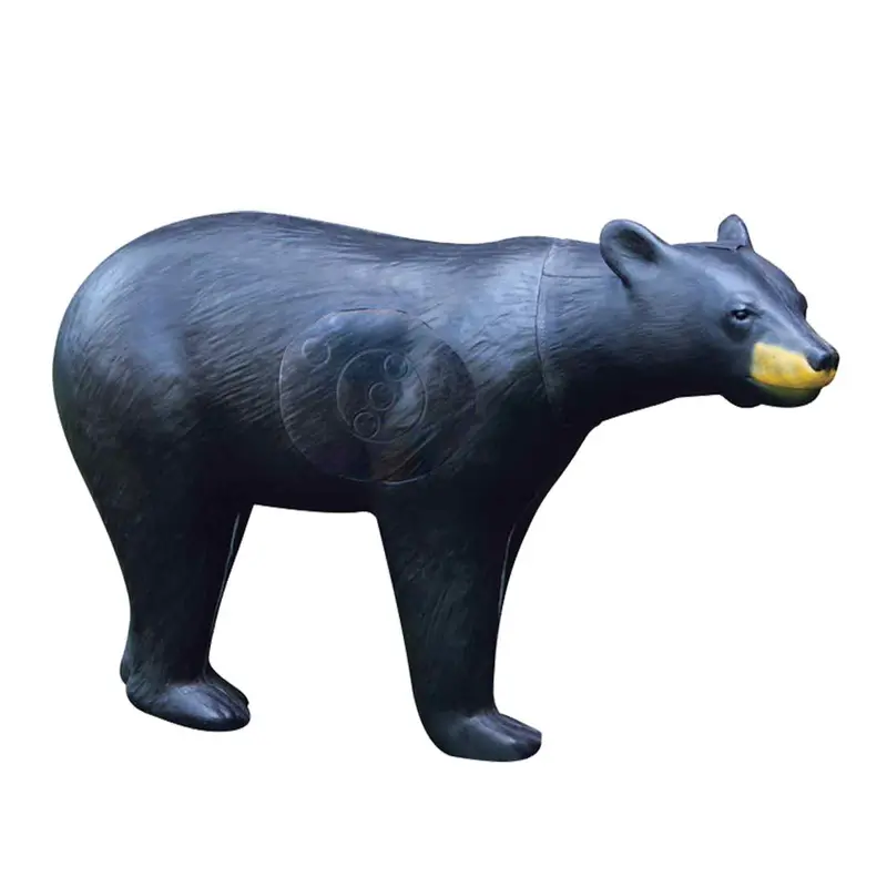 Large Walking Black Bear 3D Target – Enhanced Scale & Detail 1