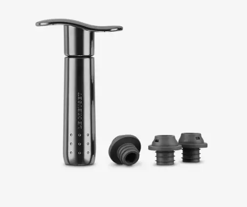 Le Creuset Black Nickel Metal Wine Pump (Model Wa-137) 1