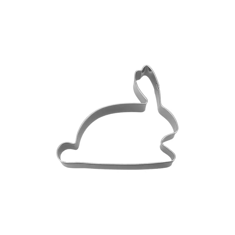 Lying Rabbit Stainless Steel Cookie Cutter – 7 Cm Length 1