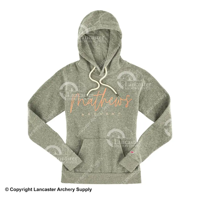 Mathews Women’S Script Logo Hoodie – Softstyle Fit 1