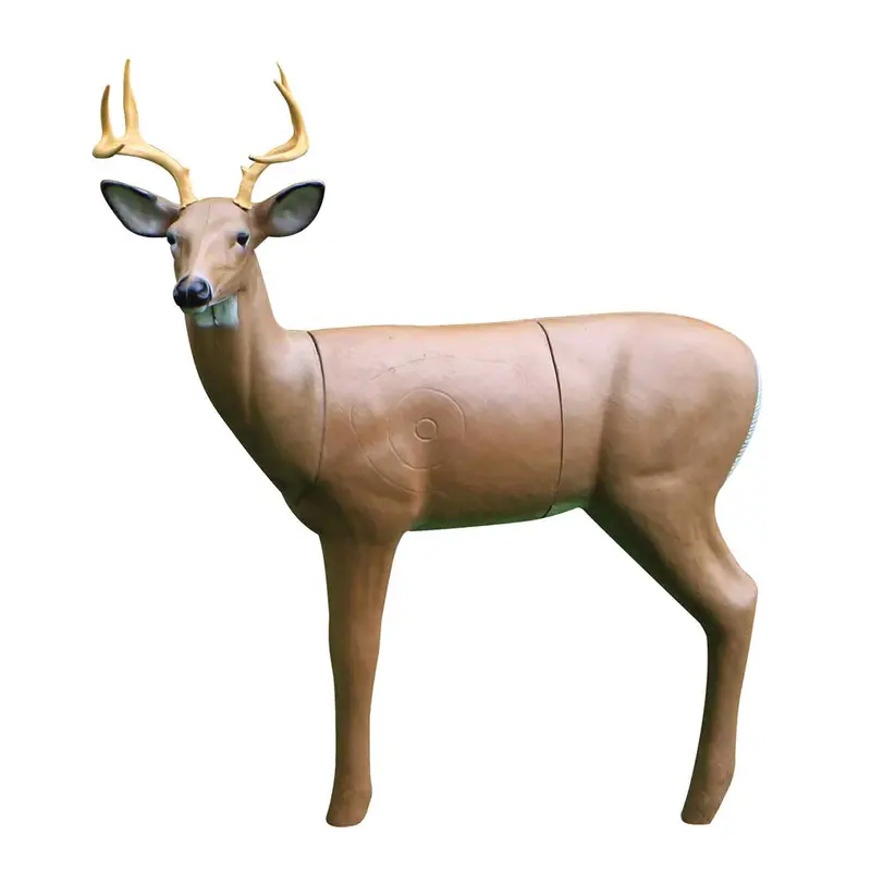 Medium Alert Deer 3D Archery Target – Head-Turned Posture 1