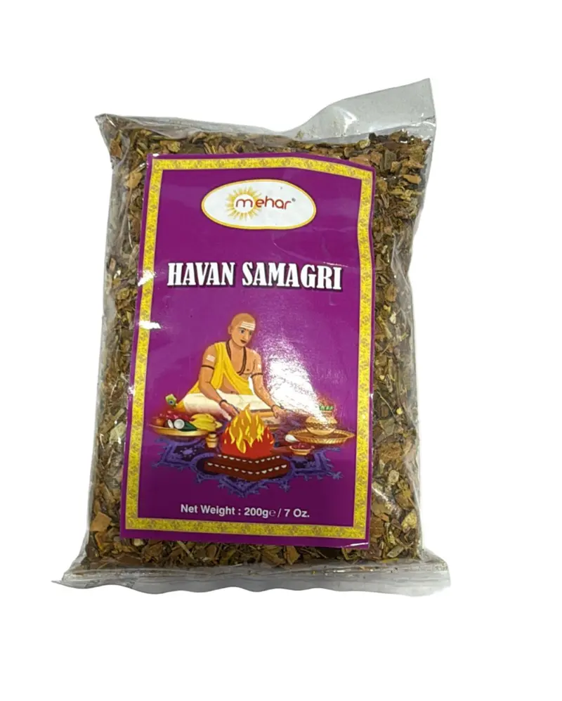 Mehar Havan Samagri – 200G Traditional Ritual Offering Blend 1