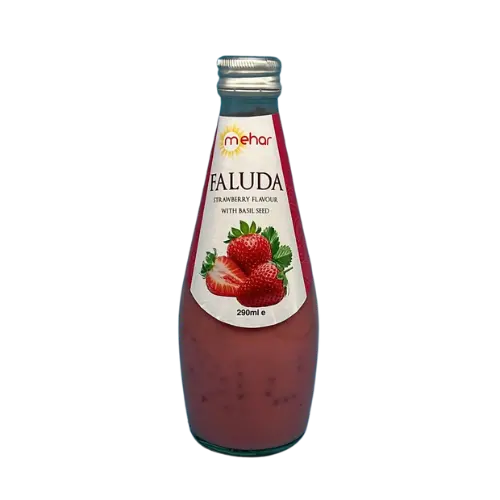 Mehar Strawberry Faluda Beverage – 290Ml 1