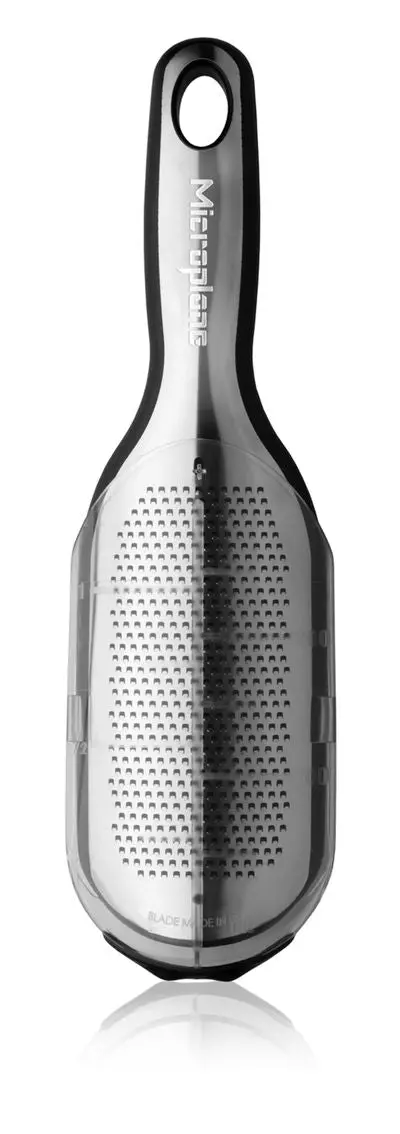 Microplane Elite Fine Stainless Steel Grater – Matte Black 1
