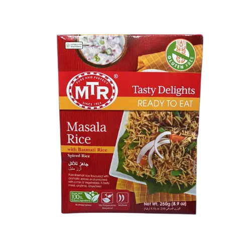 Mtr Masala Rice Ready-To-Eat Meal – Aromatic Spice Blend, 250G 1