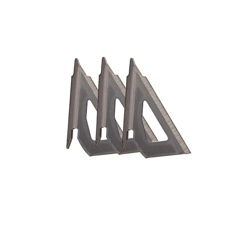 Muzzy 125-Grain 3-Blade Broadhead Replacement Blades 1