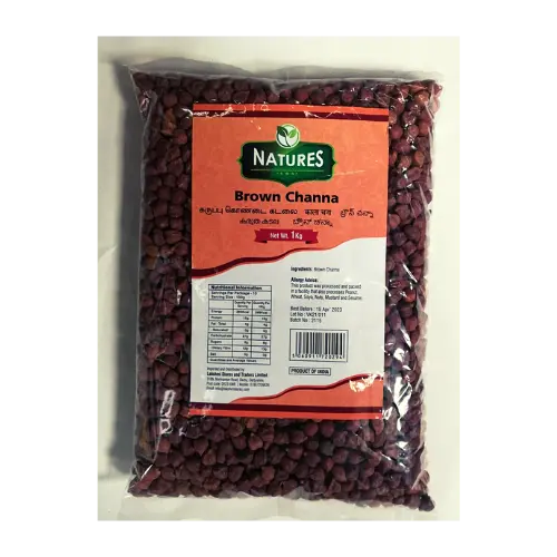 Nature'S Brown Kala Chana – 1Kg Black Chickpeas, High-Fiber Legume 1