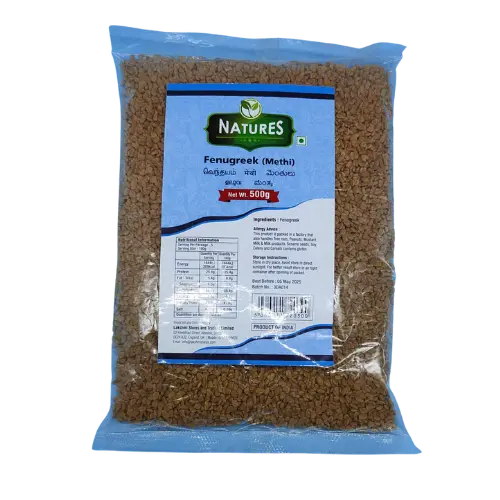 Nature'S Fenugreek Seeds (Methi Dana) – 400G Aromatic Spice 1