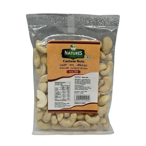 Nature’S Raw Cashew Nuts – Unsalted Whole Kernels, 100G 1