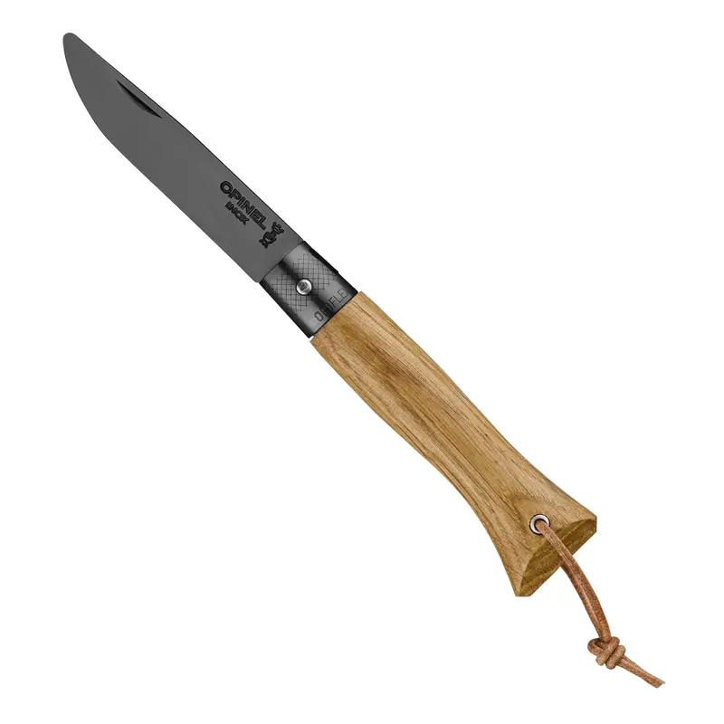Néo6 Edc Pocket Knife – Black Oak Handle 1