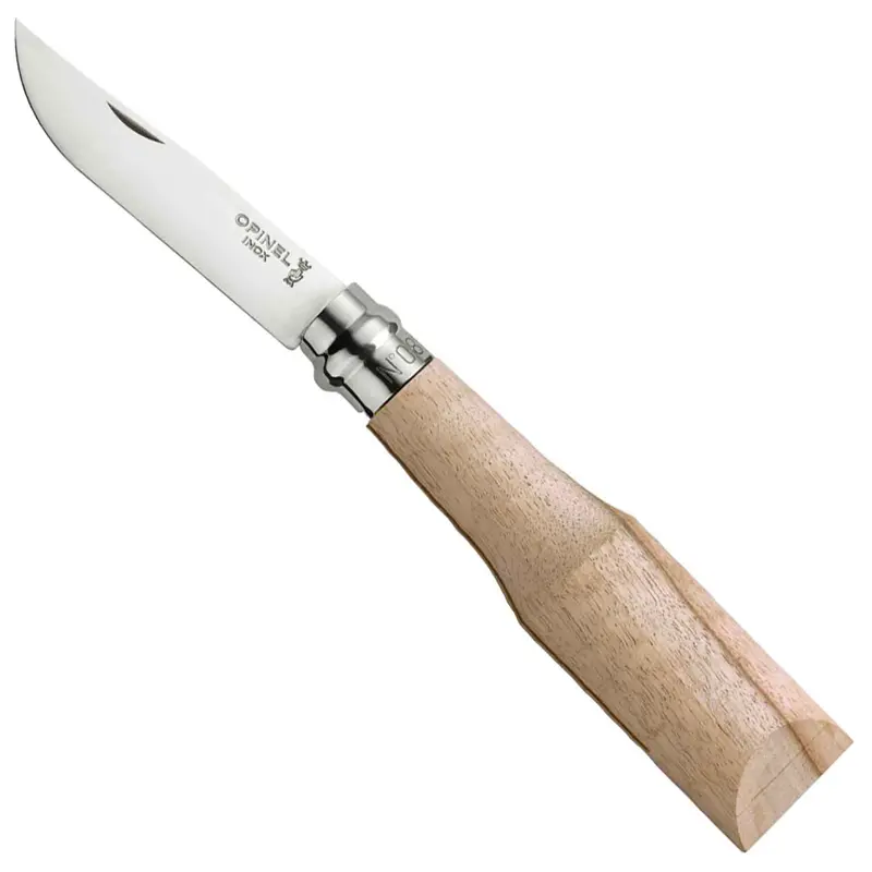 No.08 Raw Walnut Handle Folding Knife – Unfinished Artisan Craft 1