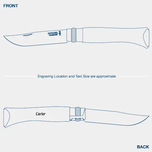 No.08 Traditional Carbon Steel Folding Knife 1