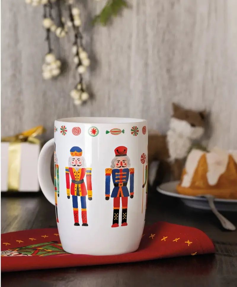 Nutcracker-Themed Ceramic Mug – 18 Oz 1
