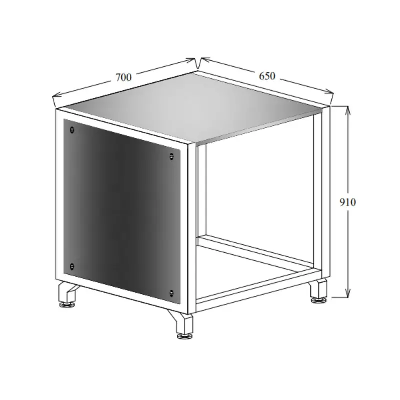 Oliveti 700Mm Corner Chassis Frame 1
