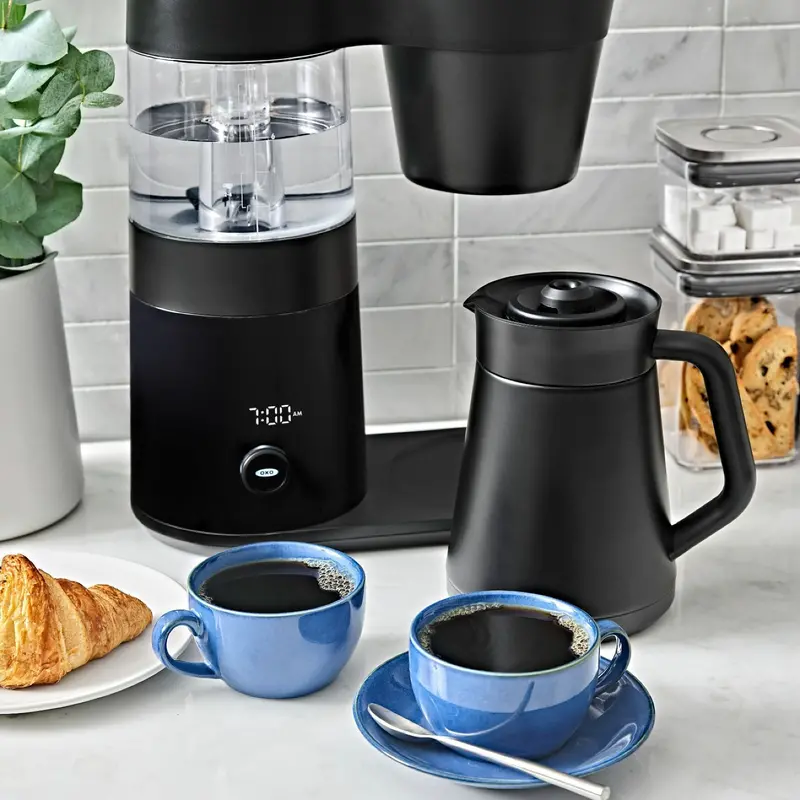 Oxo 9-Cup Programmable Coffee Maker – Matte Black Finish 1