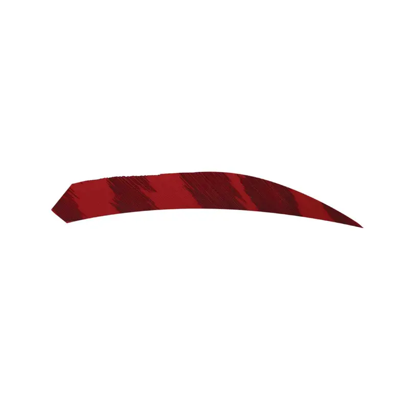 Ozark 4.5-Inch Target Maxx Barred Arrow Feather 5