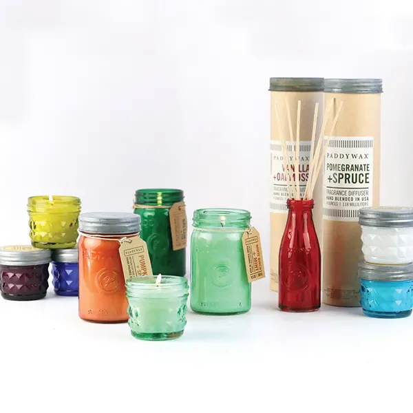 Paddywax Relish Collection Soy Candle In Vintage Glass Jar 1