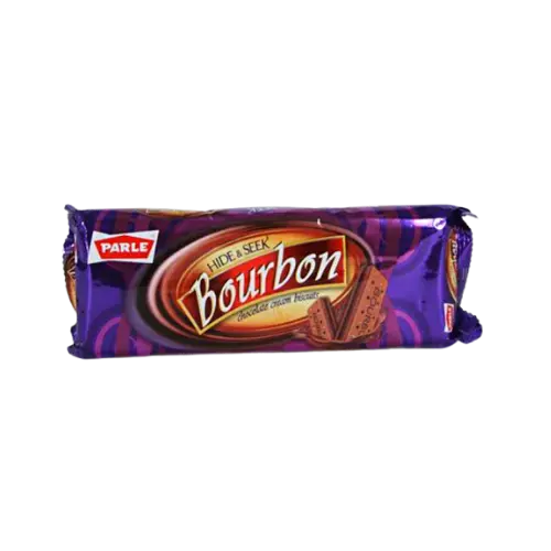 Parle Hide N Seek Chocolate-Filled Biscuits – Bourbon Style, 150G 1