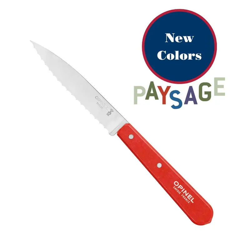 Paysage Color Series: Serrated Paring Knife – Ideal For Tomatoes & Citrus 1