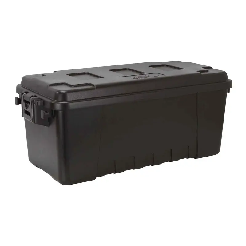 Plano Medium Sportsman Black Trunk – Heavy-Duty Storage Bin For Gear And Accessories 1