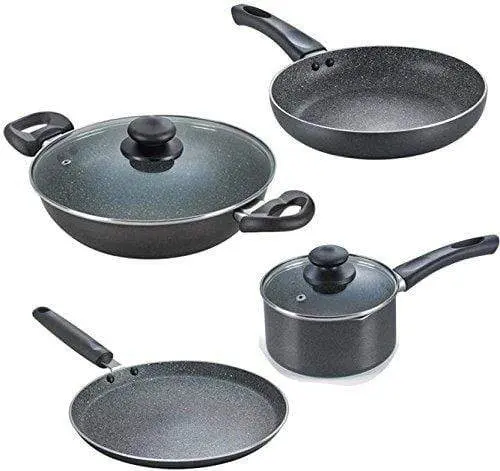 Prestige Omega Granite Non-Stick 4-Piece Cookware Set 1