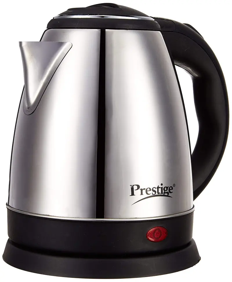 Prestige Pkoss 1500W Black Stainless Steel Electric Kettle (1.5 L) 1