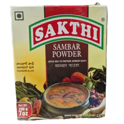 Sakthi Authentic Sambar Masala Powder – 200G South Indian Spice Blend 1