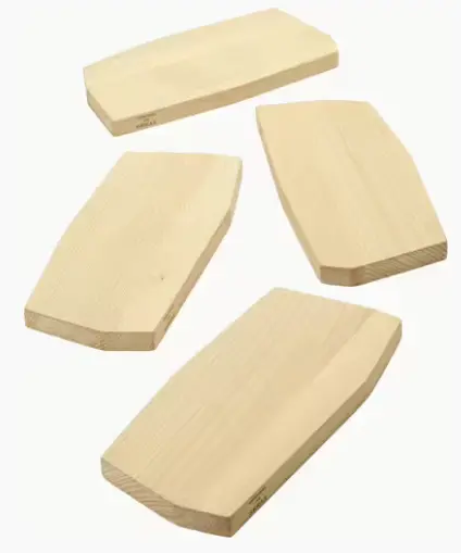 Serax Small Wooden Cutting Board – Compact Natural Wood Slice 1