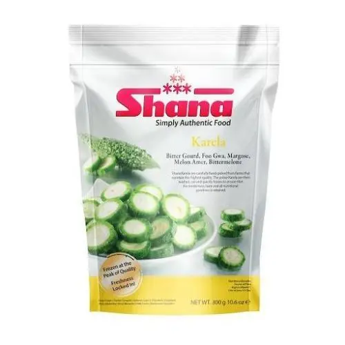Shana Frozen Bitter Gourd (Karela) Slices – 300G 1