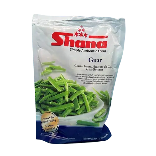 Shana Frozen Cluster Beans (Guvar), 300G 1