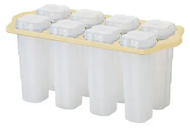 Square-Shaped Silicone Ice Cube Tray (8-Cavity) 1