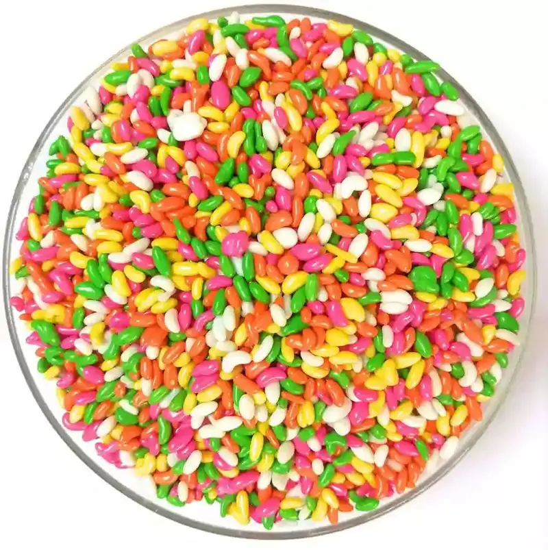 Sri Durga Sugar-Coated Colored Fennel Seeds – 1Kg 1