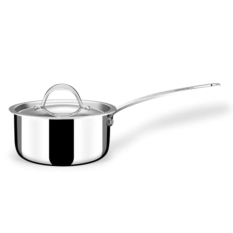 Stahl Triply Stainless Steel Artisan Saucepan With Ergonomic Handle 1